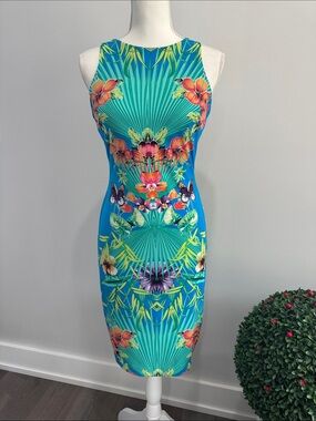 Cache Tropical Floral Sheath
Dress Sz S